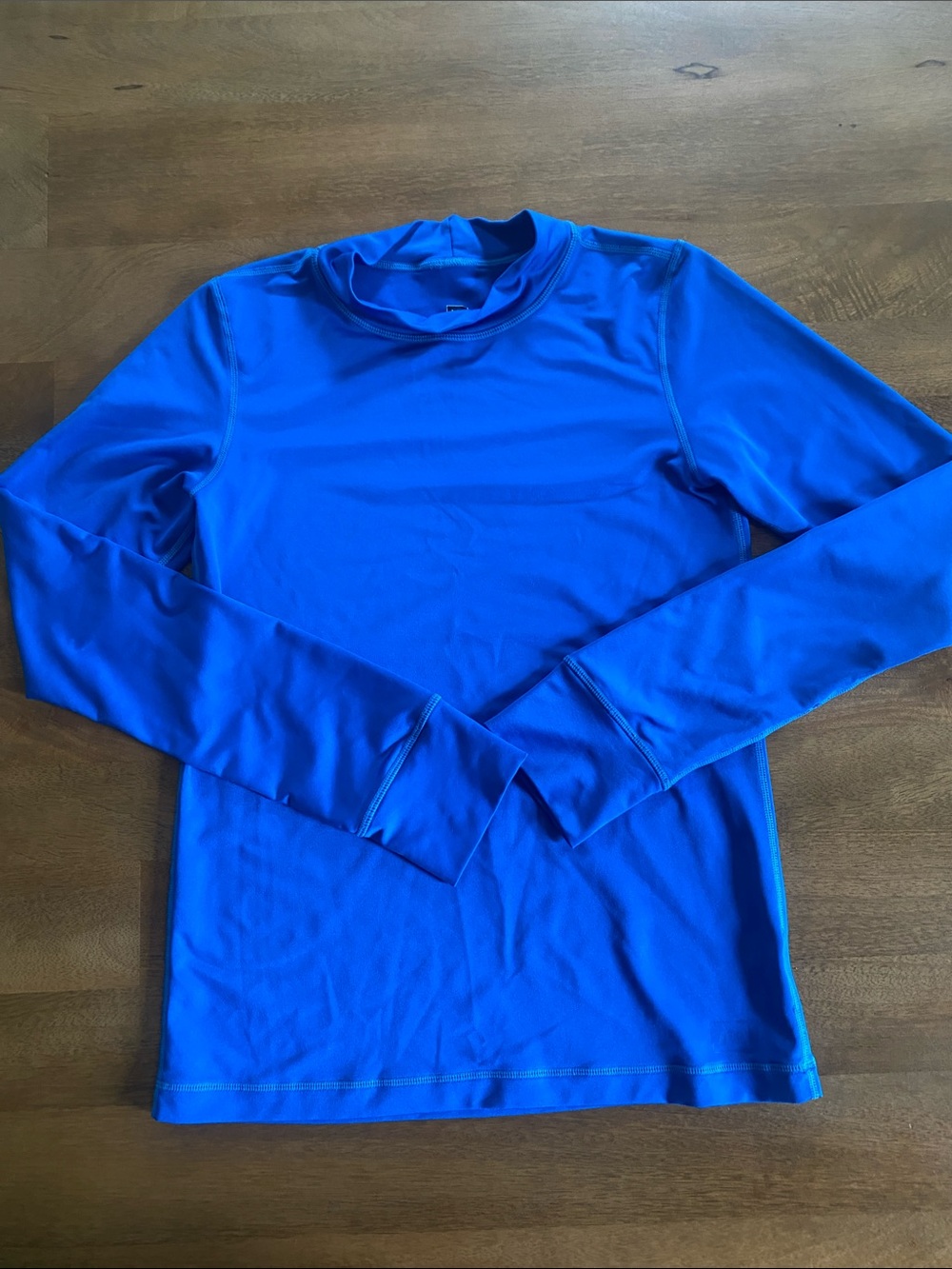 REI Youth Long Sleeve Performance Top in Bright Blue